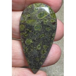 Teardrop 45x23mm Epidote Cabochon 20