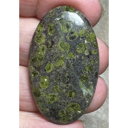 Oval 43x25mm Epidote Cabochon 22