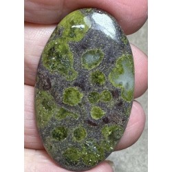 Oval 42x25mm Epidote Cabochon 26