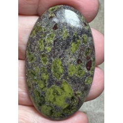 Oval 45x27mm Epidote Cabochon 27