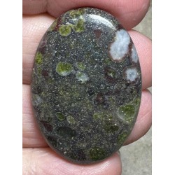 Oval 37x26mm Epidote Cabochon 31