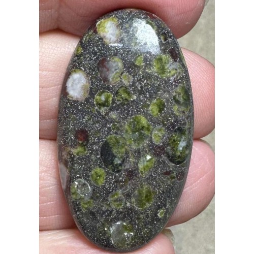 Oval 39x21mm Epidote Cabochon 33