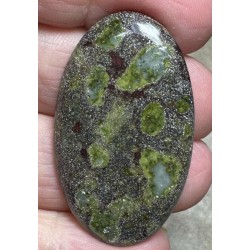 Oval 42x25mm Epidote Cabochon 34