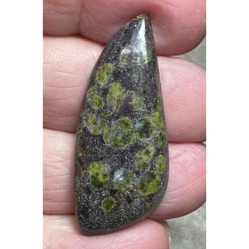 Freeform 40x17mm Epidote Cabochon 37