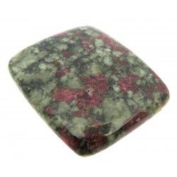 Rectangle 32x27mm Eudialyte Cabochon 08