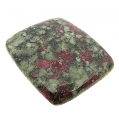 Rectangle 32x27mm Eudialyte Cabochon 08