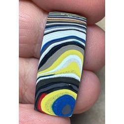 Rectangle 31x14mm Kenworth Fordite Cabochon 32