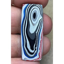 Rectangle 38x15mm Kenworth Fordite Cabochon 37