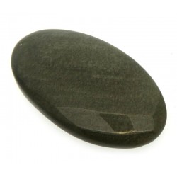 Oval 42x23mm Gold Sheen Obsidian Cabochon 07