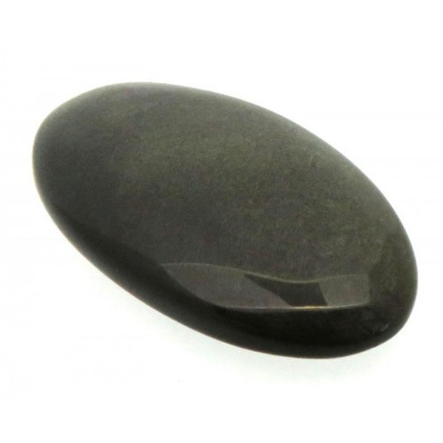 Oval 39x21mm Gold Sheen Obsidian Cabochon 10