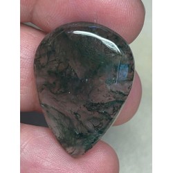 Oval 30x22mm Green Moss Agate Cabochon 23