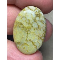 Oval 29x20mm Light Green Opal Cabochon 51