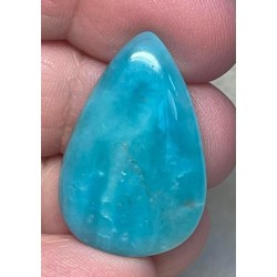 Teardrop 30x20mm Hemimorphite Cabochon 23