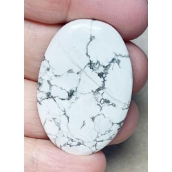 Oval 40x27mm Howlite Cabochon 04