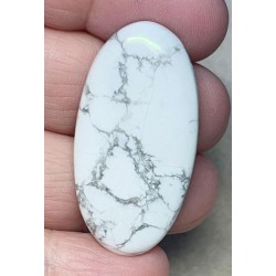 Oval 40x21mm Howlite Cabochon 16