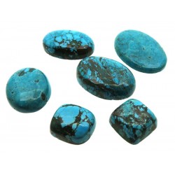 Mixed Hubei Turquoise Cabochon Pack 02