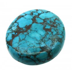 Oval 40x34mm Hubei Turquoise Cabochon 01