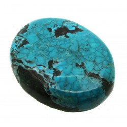 Oval 33x27mm Hubei Turquoise Cabochon 05