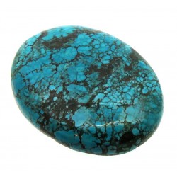 Oval 36x28mm Hubei Turquoise Cabochon 13