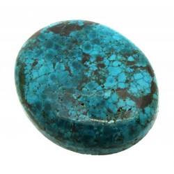 Oval 38x30mm Hubei Turquoise Cabochon 14