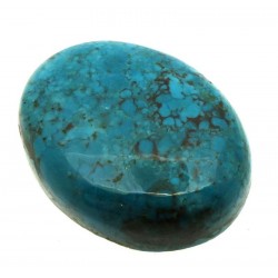 Oval 32x24mm Hubei Turquoise Cabochon 21