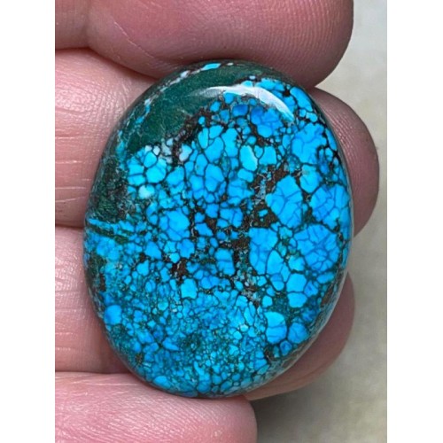 Oval 32x24mm Hubei Turquoise Cabochon 29