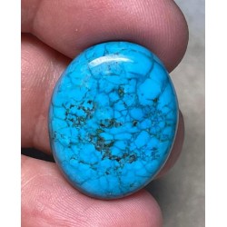 Oval 25x20mm Hubei Turquoise Cabochon 34