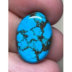 Oval 21x15mm Hubei Turquoise Cabochon 36