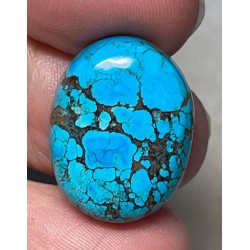 Oval 22x17mm Hubei Turquoise Cabochon 40
