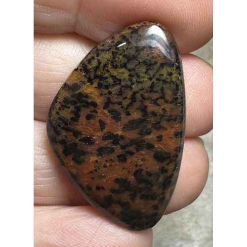 Freeform 33x22mm Cheetah Jasper Cabochon 04