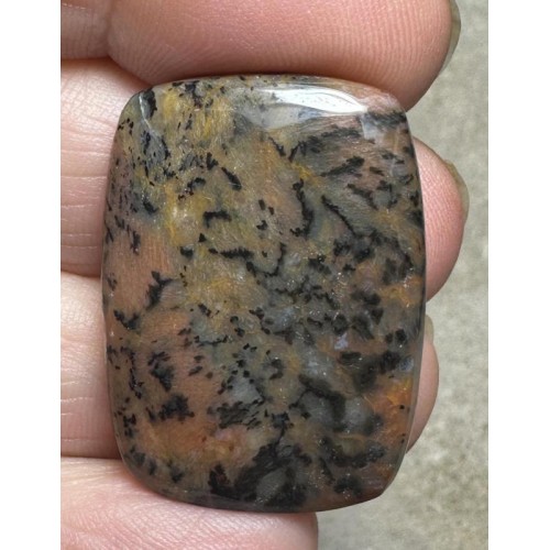 Rectangle 32x23mm Cheetah Jasper Cabochon 11