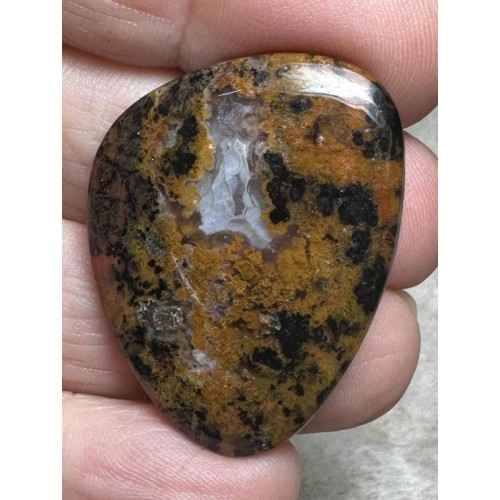 Freeform 35x27mm Cheetah Jasper Cabochon 27