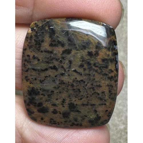 Rectangle 30x26mm Cheetah Jasper Cabochon 28