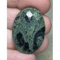 Oval 33x23mm Faceted Kambaba Jasper Cabochon 03