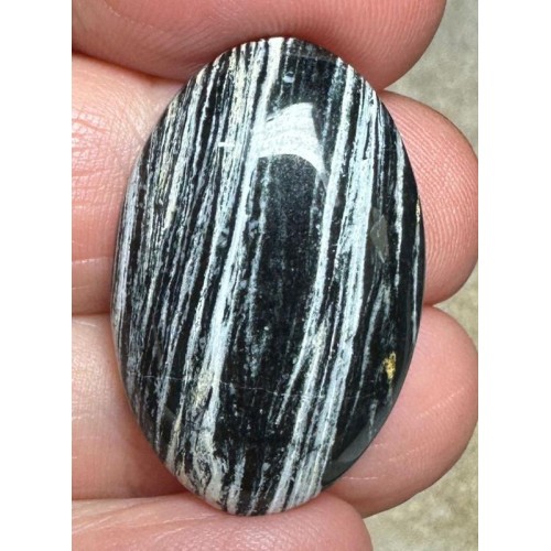 Oval 30x20mm Silver Leaf Jasper Cabochon 23