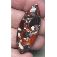 Marquise 48x19mm Taboo Jasper Cabochon 19