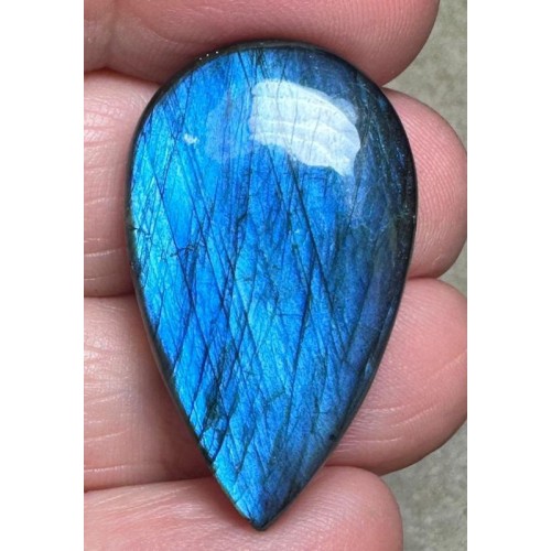 Teardrop 33x19mm Natural Blue Labradorite Cabochon 234