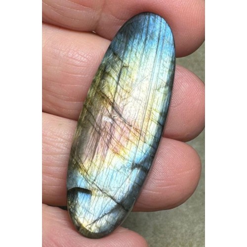 Oval 45x16mm Labradorite Cabochon 236