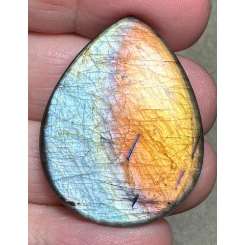 Teardrop 35x28mm Labradorite Cabochon 239