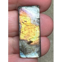 Rectangle 31x13mm Labradorite Cabochon 254