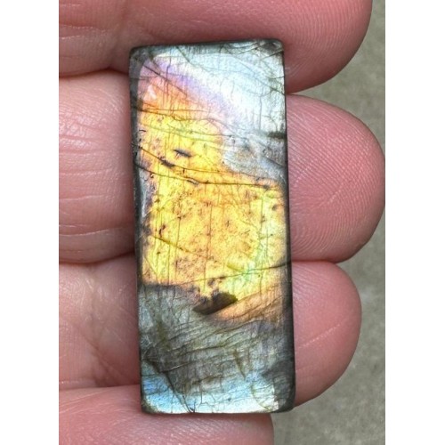 Rectangle 31x13mm Labradorite Cabochon 254