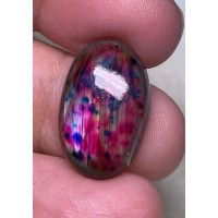 Oval 23x15mm Tie Dye Coloured Labradorite Cabochon 91