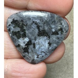 Teardrop 28x32mm Larvikite Cabochon 24