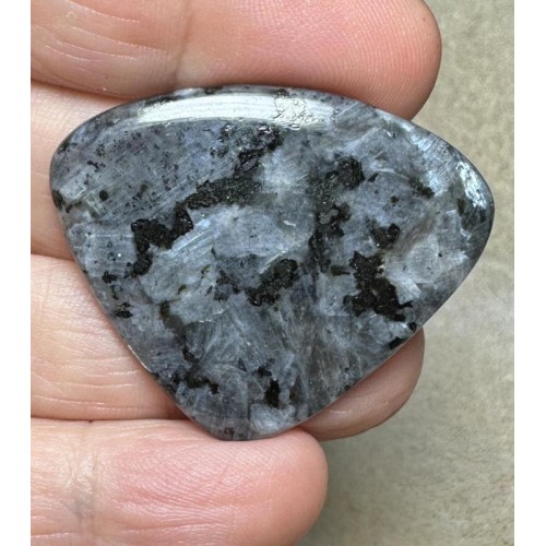 Teardrop 32x39mm Larvikite Cabochon 28