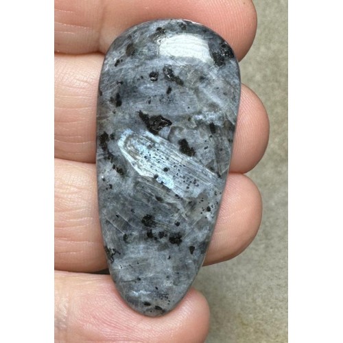 Freeform 43x20mm Larvikite Cabochon 33