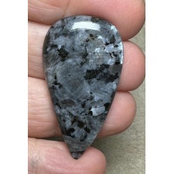 Teardrop 41x22mm Larvikite Cabochon 44