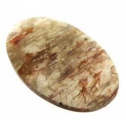 Oval 36x22mm Lepidocrocite Mix Cabochon 18