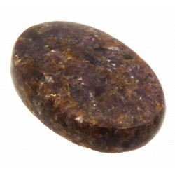 Oval 37x24mm Lepidolite Cabochon 04