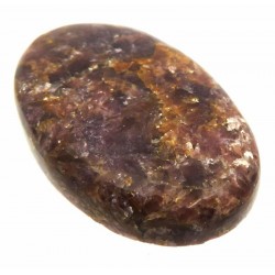 Oval 38x24mm Lepidolite Cabochon 07