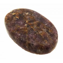Oval 36x24mm Lepidolite Cabochon 09